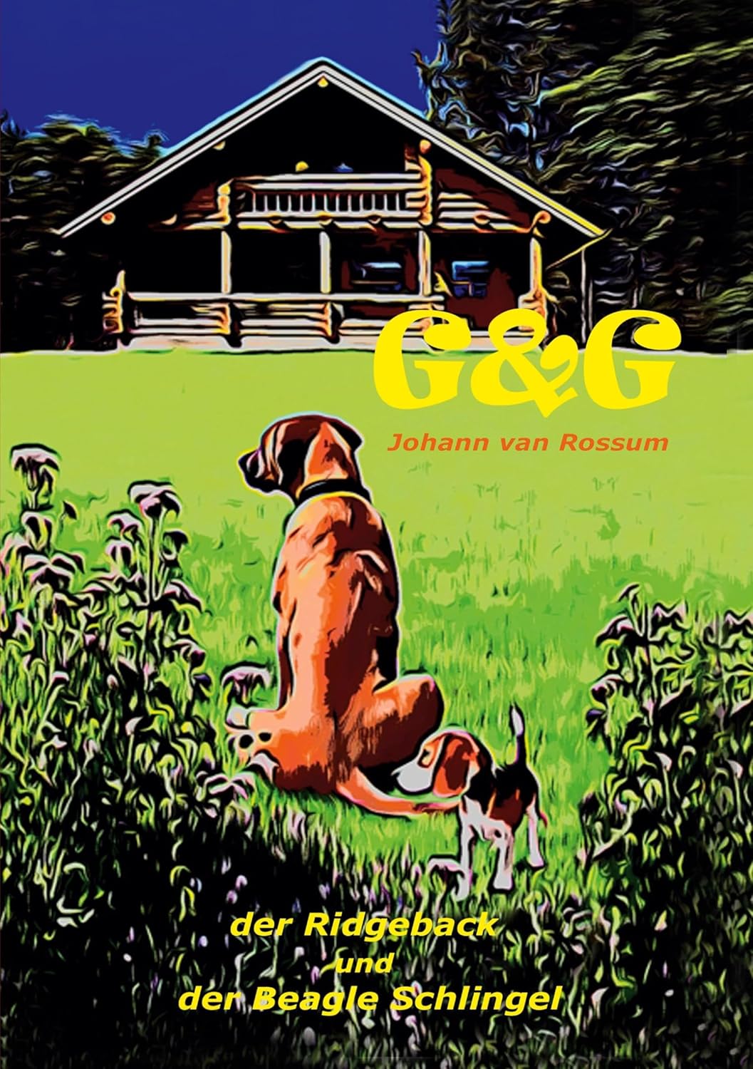 Bild von G&G: der Ridgeback und der Beagle Schlingel