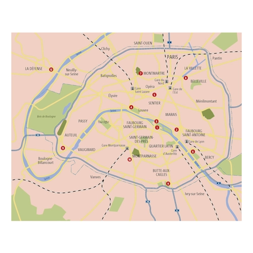 Bild von Zu Fuß durch Paris: 12 Spaziergänge