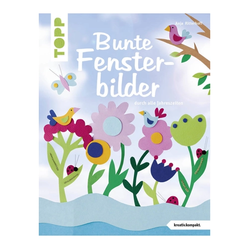 Bild von Bunte Fensterbilder durch alle Jahreszeiten