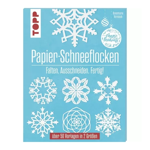 Bild von Papier-Schneeflocken