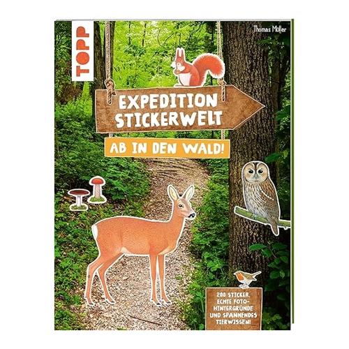 Bild von Expedition Stickerwelt - Ab in den Wald!