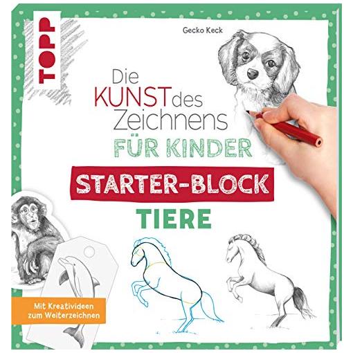 Bild von Die Kunst des Zeichnens für Kinder Starter-Block - Tiere