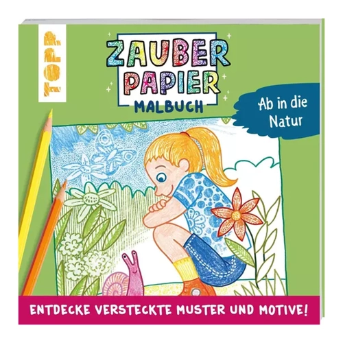 Bild von Zauberpapier Malbuch Ab in die Natur