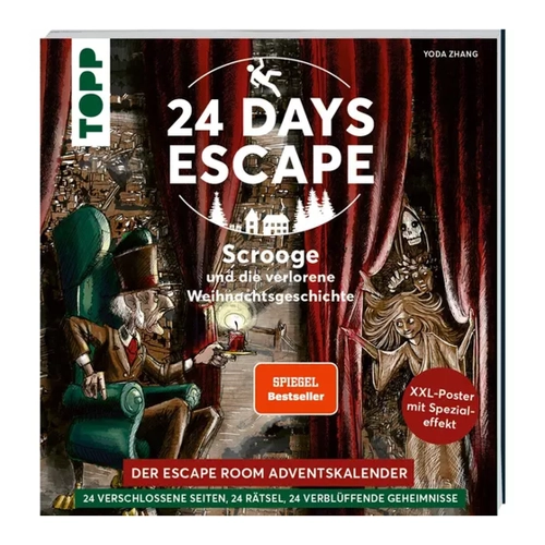 Bild von 24 DAYS ESCAPE – Der Escape Room Adventskalender: Scrooge und die verlorene Weihnachtsgeschichte
