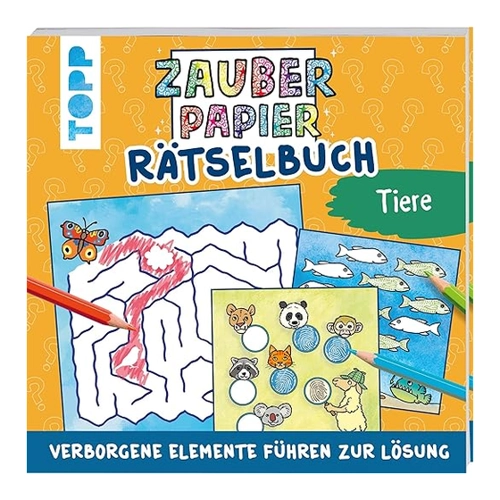Bild von Zauberpapier Rätselbuch Tiere