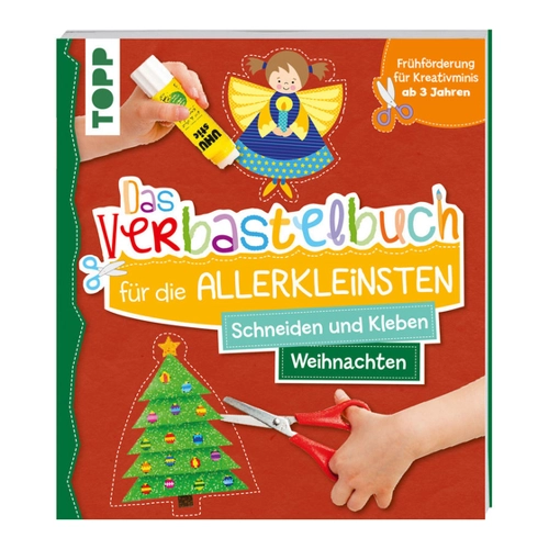 Bild von Das Verbastelbuch für die Allerkleinsten Schneiden und Kleben Weihnachten