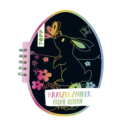 Bild von Kratzelzauber Ostern (Kratzelbuch in Ostereiform)