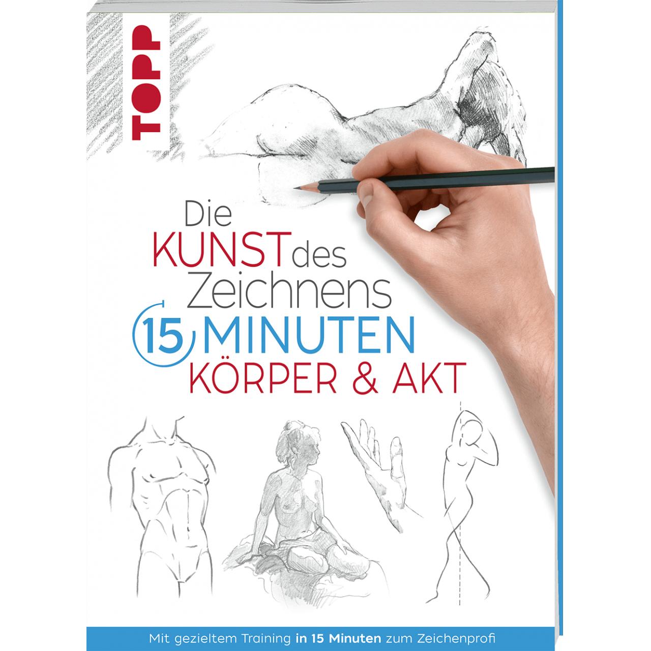 Bild von Die Kunst des Zeichnens 15 Minuten. Körper & Akt, Ratgeber von frechverlag