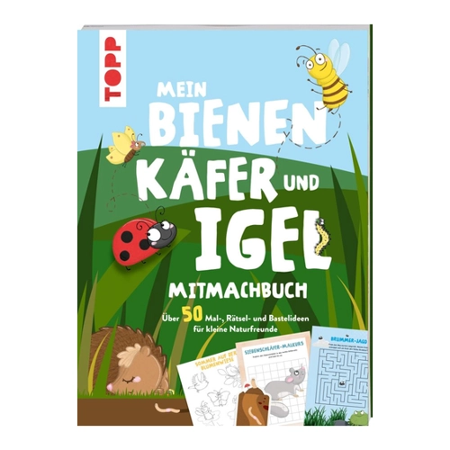Bild von Mein Bienen, Käfer und Igel-Mitmachbuch