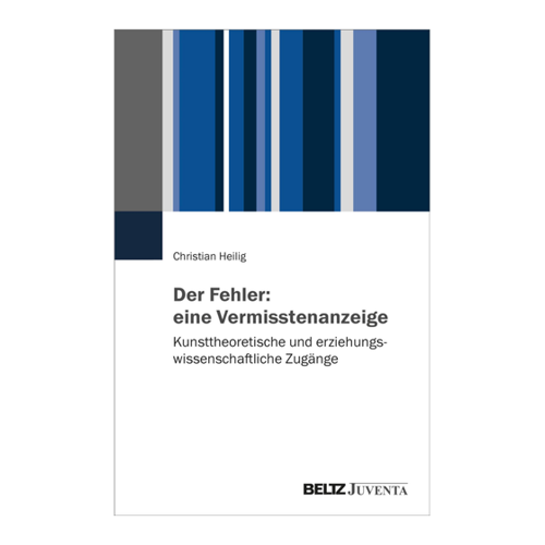 Bild von Der Fehler: eine Vermisstenanzeige