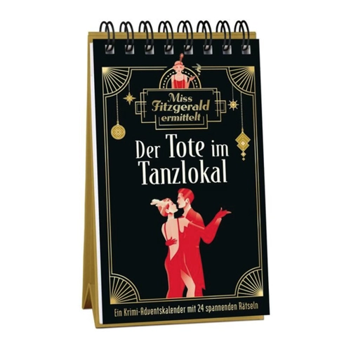 Bild von Miss Fitzgerald ermittelt: Der Tote im Tanzlokal - Ein fesselnder Adventskalender Krimi