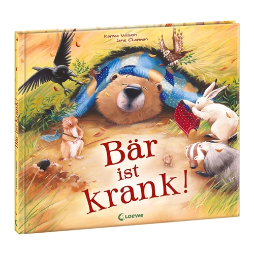 Bild von Bär ist krank!: Bilderbuch über Kranksein zum Vorlesen für Kinder ab 3 Jahre