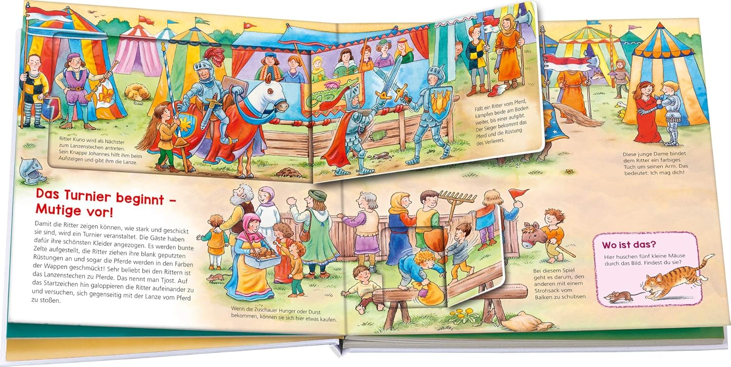 Bild von WAS IST WAS Kindergarten, Band 3. Ritterburg: Burgherren, Mägde und Knechte - erstes Wissen ab 3 Jahre