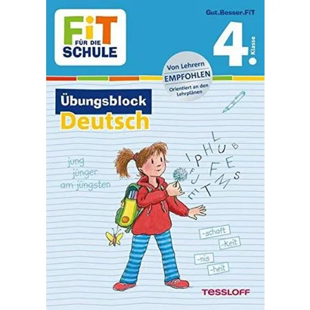 Bild von Tessloff Fit für die Schule - Übungsblock: Deutsch 4. Klasse