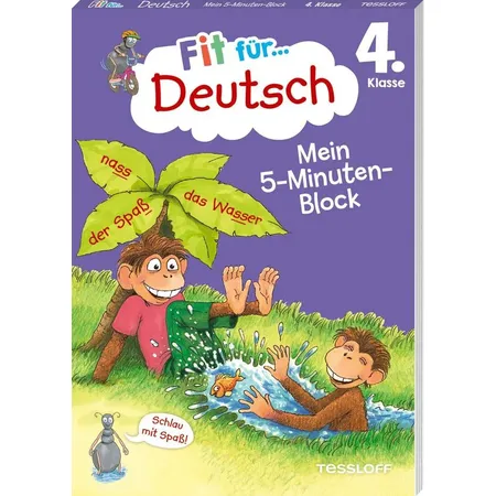 Bild von Fit für Deutsch 4. Klasse. Mein 5-Minuten-Block, Schulbücher von Werner Zenker