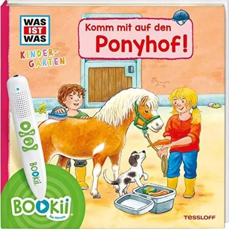 Bild von WAS IST WAS Kindergarten Komm mit auf den Ponyhof!, Kinderbücher von Sandra Noa, Benjamin Schreuder