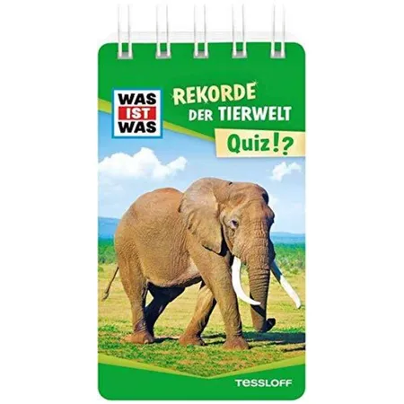 Bild von Tessloff WAS IST WAS Quiz Rekorde der Tierwelt.: Über 100 Fragen und Antworten!