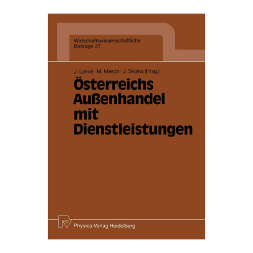 Bild von Österreichs Außenhandel mit Dienstleistungen