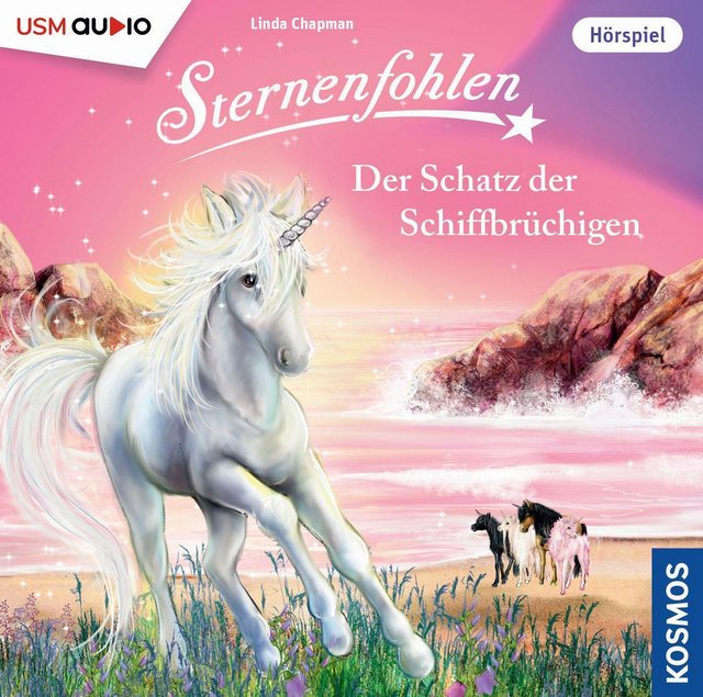 Bild von Sternenfohlen (Folge 35): Der Schatz der Schiffbrüchigen, Hörbücher von Shandra Schadt, Sabine Menne, Manuel Scheuernstuhl, United Soft Media Verlag GmbH, Linda Chapman
