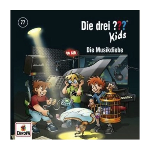Bild von Die drei ??? Kids 77: Die Musikdiebe – Ein spannendes Hörspiel für Kinder