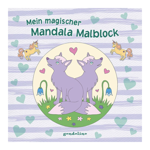 Bild von Mein magischer Mandala Malblock (Fuchs): Kreativer Malspaß für Kinder