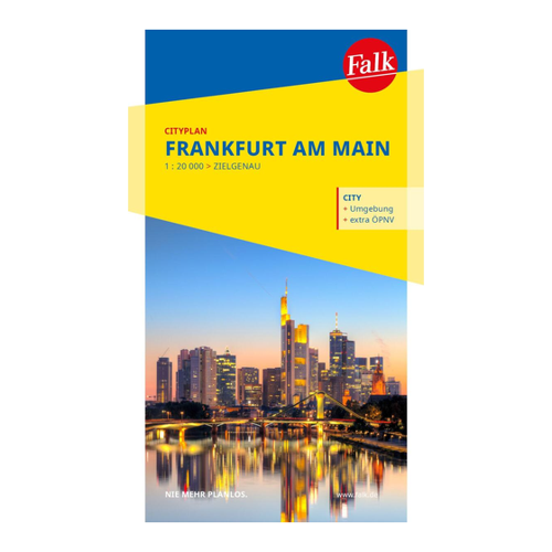 Bild von Falk Cityplan Frankfurt 1:20.000 – Ihr perfekter Begleiter für die Erkundung der Stadt