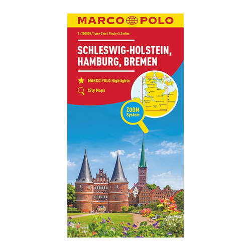 Bild von MARCO POLO Regionalkarte Deutschland 01 Schleswig-Holstein