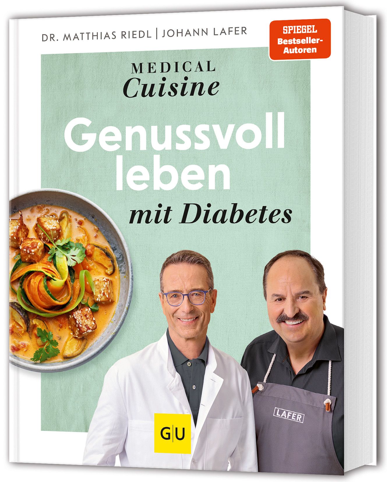 Bild von Medical Cuisine - Genussvoll leben mit Diabetes, Ratgeber von Matthias Riedl, Johann Lafer