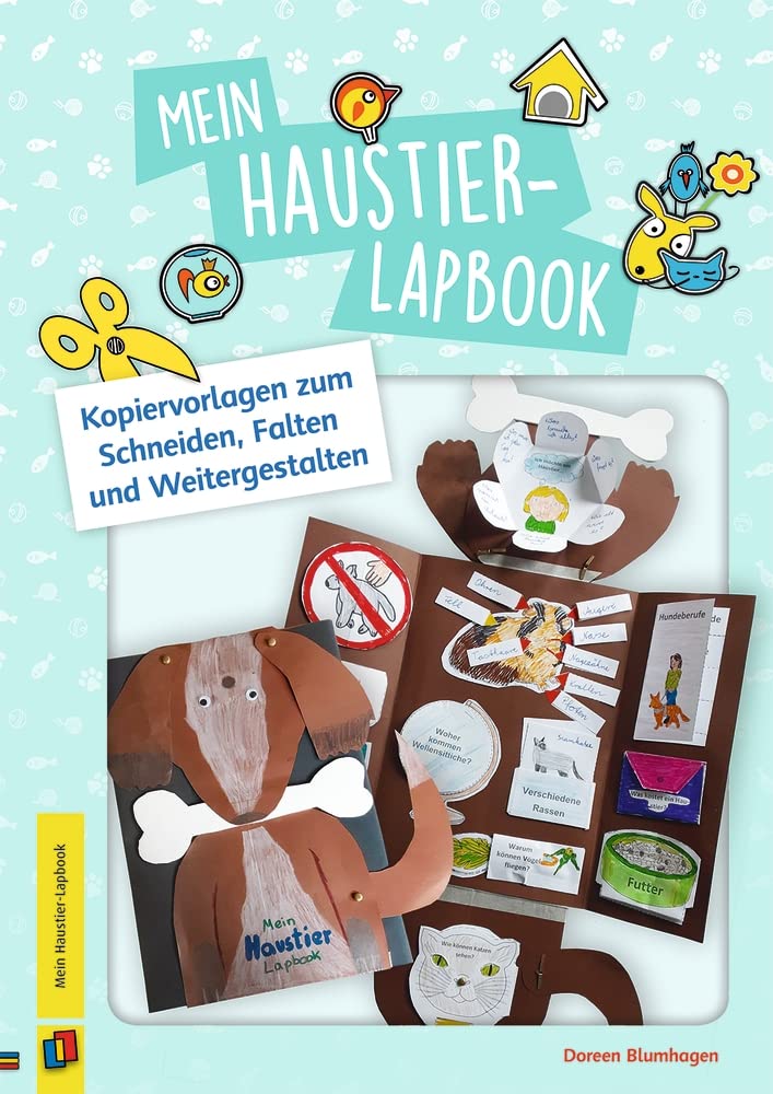 Bild von Mein Haustier-Lapbook: Kopiervorlagen zum Schneiden, Falten und Weitergestalten