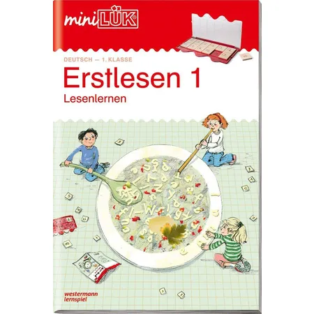 Bild von miniLÜK: 1. Klasse - Deutsch Erstlesen 1: Lesenlernen ab Klasse 1 (miniLÜK-Übungshefte: Deutsch)