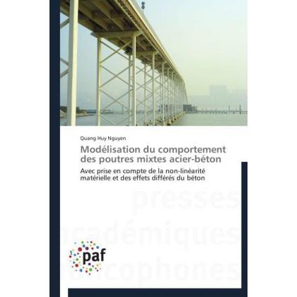 Bild von Modélisation du comportement des poutres mixtes acier-béton, Fachbücher von Quang Huy Nguyen
