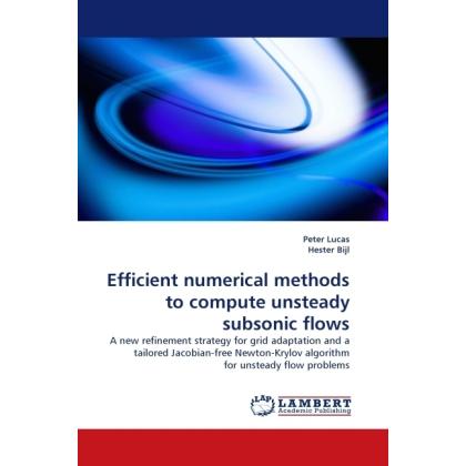 Bild von Lucas, Peter: Efficient numerical methods to compute unsteady subsonic flows