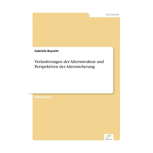 Bild von Veränderungen der Altersstruktur und Perspektiven der Alterssicherung