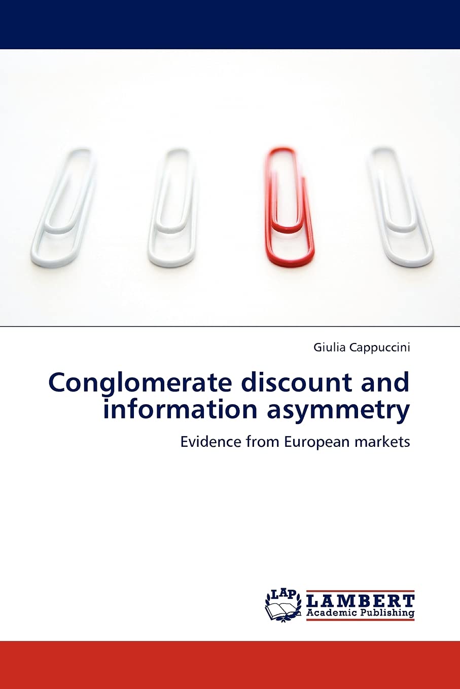 Bild von Conglomerate discount and information asymmetry: Evidence from European markets