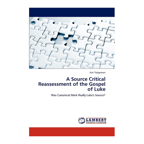 Bild von A Source Critical Reassessment of the Gospel of Luke