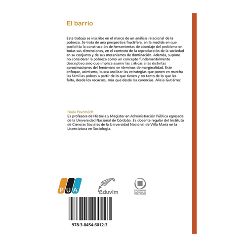 Bild von Pavcovich, Paula: El barrio, El barrio: Lo social hecho espacio – Produkt-Check