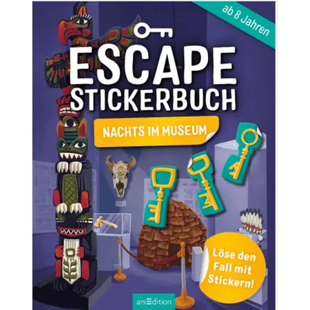 Bild von Kiefer, Philip: Escape-Stickerbuch - Nachts im Museum
