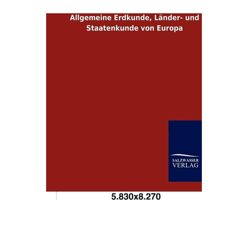 Bild von Allgemeine Erdkunde, Länder- und Staatenkunde von Europa