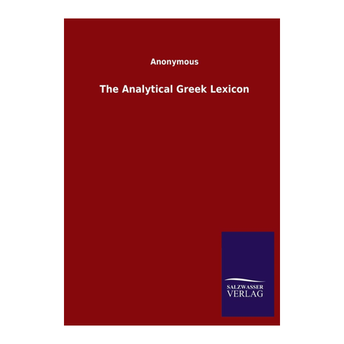Bild von The Analytical Greek Lexicon