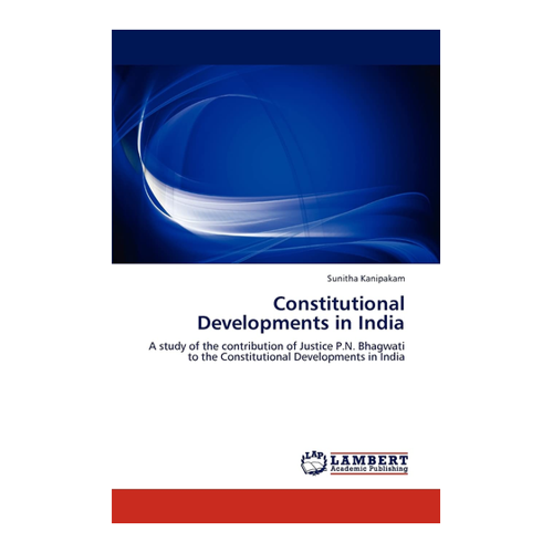 Bild von Constitutional Developments in India von Dr. K. Sunitha
