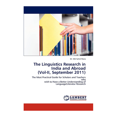 Bild von The Linguistics Research in India and Abroad (Vol-II, September 2011)