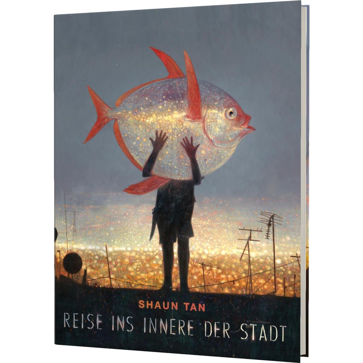 Bild von Reise ins Innere der Stadt, Kinderbücher von Shaun Tan, Eike Schönfeld