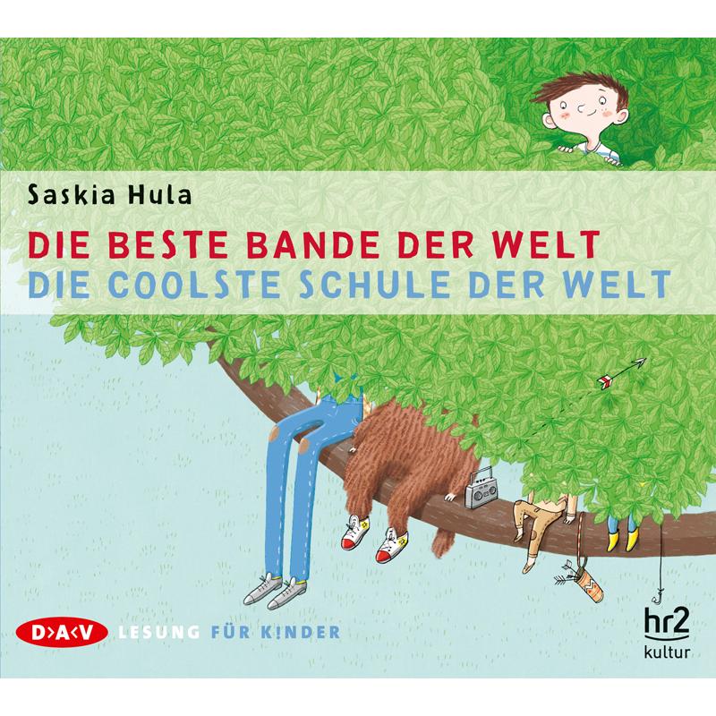 Bild von Die beste Bande der Welt / Die coolste Schule der Welt, Hörbücher von Saskia Hula