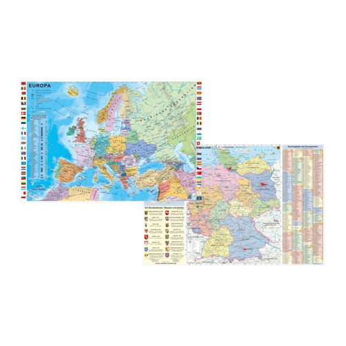 Bild von Stiefel Deutschland und Europa DUO-Schreibunterlage