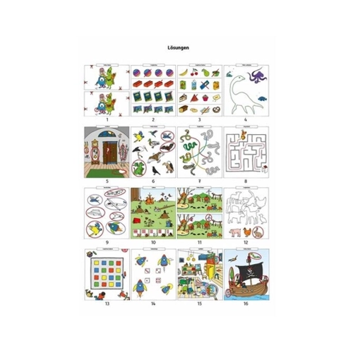Bild von Hauschka Verlag 623 Vorschulblock - Konzentration und Wahrnehmung Gelb