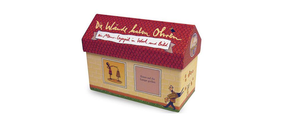 Bild von Die Wände haben Ohren - Ein Memo-Legespiel in Wort und B
