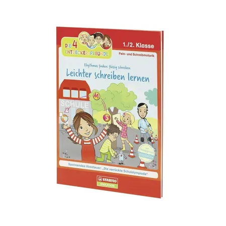 Bild von Schreibmotorik Übungshefte für Kinder in der 1./2. Klasse - STABILO Leichter schreiben lernen - Rhythmus