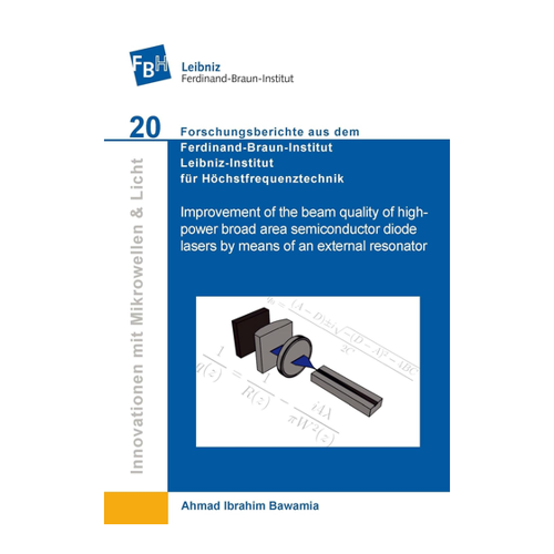 Bild von Improvement of the beam quality of high-power broad area semiconductor diode lasers