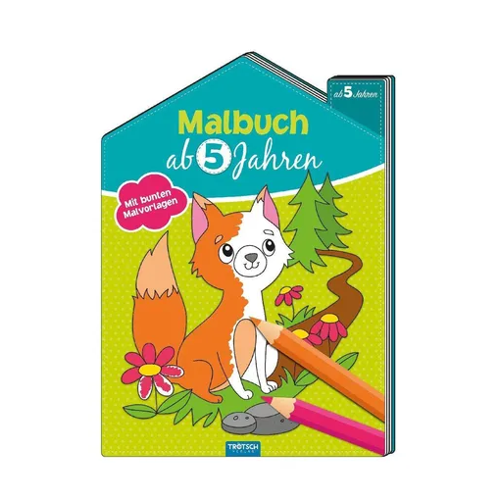 Bild von Trötsch Malbuch mit bunten Malvorlagen – Kreativer Spaß für die Kleinen