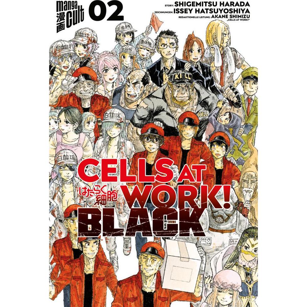 Bild von Cells at Work! BLACK 2, Belletristik von Ikuta Hatsuya, Shigemitsu Harada, Carina Dallmeier